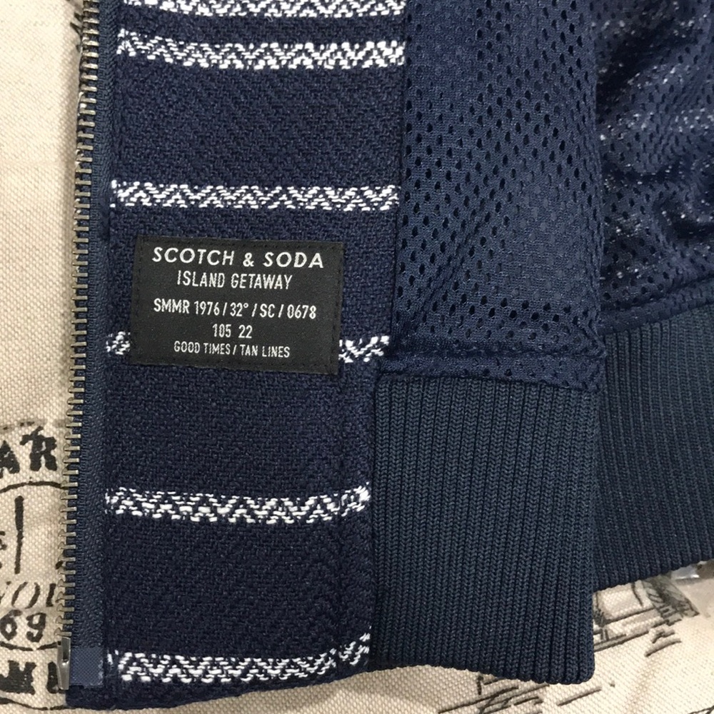 🎁 SCOTCH & SODA Knit Bomber Jacket - Picture 14 of 14